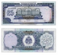 купить Гаити 25 турд 2014 (Pick 266e)