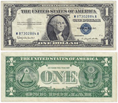 купить США 1 доллар 1957B (Pick 419B)