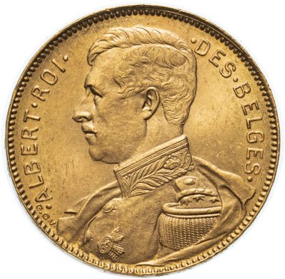 купить Бельгия 20 франков (francs) 1914