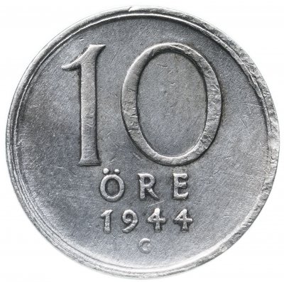 купить Швеция 10 эре (ore) 1944