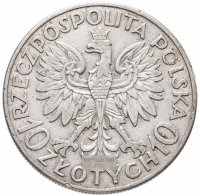 Купить Польша 10 злотых 1932-1933