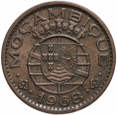 купить Мозамбик 1 эскудо (escudo) 1968