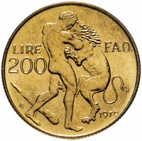 купить Сан-Марино 200 лир (lire) 1979 "Институциональные органы государства"
