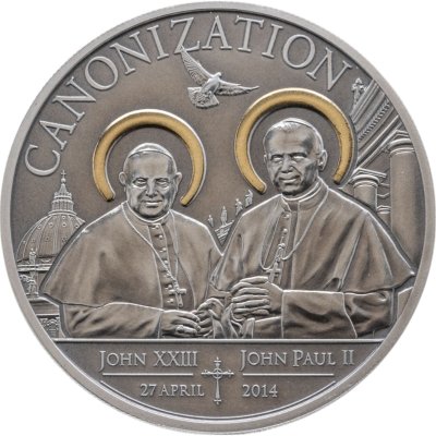 купить Танзания 1000 шиллингов 2014 "Канонизация Иоанна XXIII и Иоанна Павла II" с сертификатом