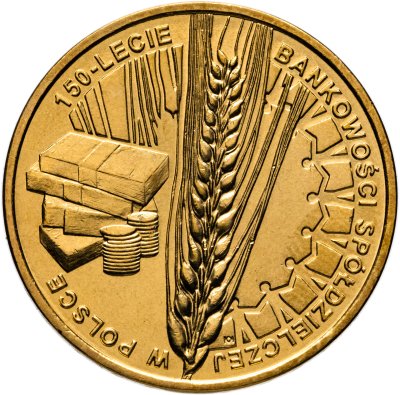 купить Польша 2 злотых 2012 "150 лет Банковскому объединению Польши (150-lecie bankowości spółdzielczej w Polsce)"
