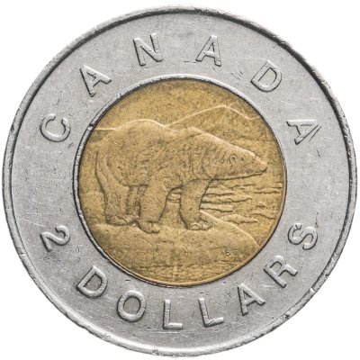 купить Канада 2 доллара (dollars) 1997