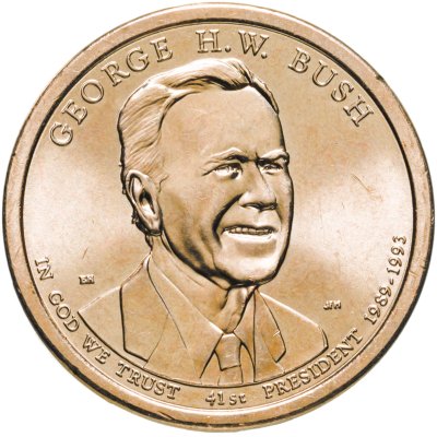 купить США 1 доллар (dollar) 2020 "Президент США - Джордж Герберт Уокер Буш (1989-1993)"