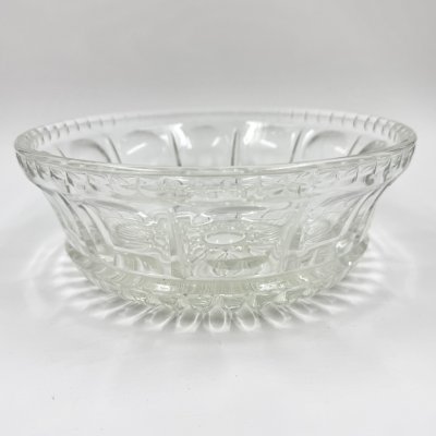 купить Салатник с резным декором, стекло, пресс, Россия, 1980-2000 гг.