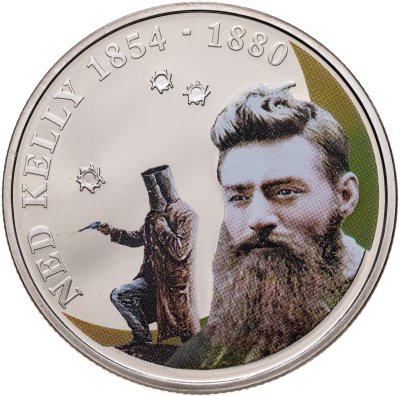купить Острова Кука 50 центов 2004 "Нед Келли" в капсуле