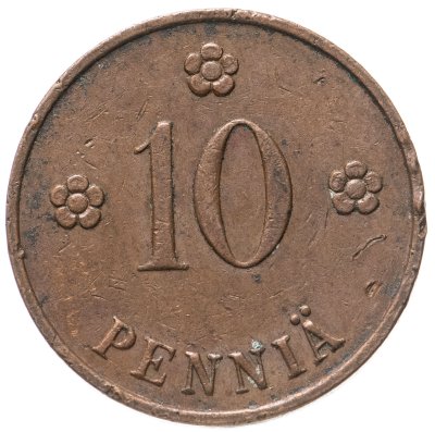 купить Финляндия 10 пенни (pennia) 1935