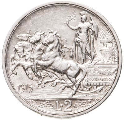 купить Италия 2 лиры 1915