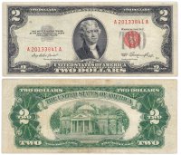 купить США 2 доллара 1953 series 1953 (Pick 380)