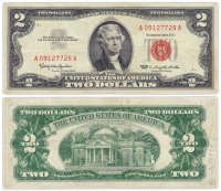 купить США 2 доллара 1963 (Pick 382a)