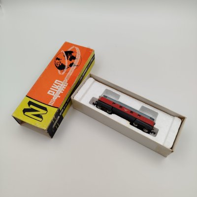 купить Модель железнодорожная "Lok V180: в оригинальной коробке с инструкцией, металл, пластмасса, картон, бумага, печать, Piko, металл, пластмасса, картон, бумага, печать, Piko, ГДР, 1970-1989 гг.