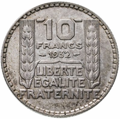 купить Франция 10 франков (francs) 1932