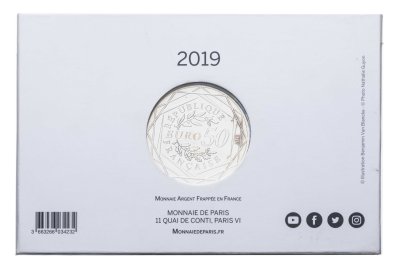 купить Франция 50 евро 2019 14 июля (серия Часть Истории)