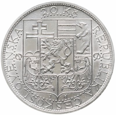 купить Чехословакия 20 крон (korun) 1937 "Смерть президента Масарика"