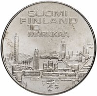 купить Финляндия 10 марок 1971 Легкая атлетика