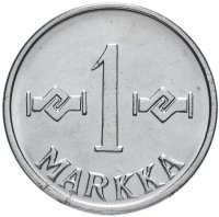 Купить Финляндия 1 марка (markka) 1962
