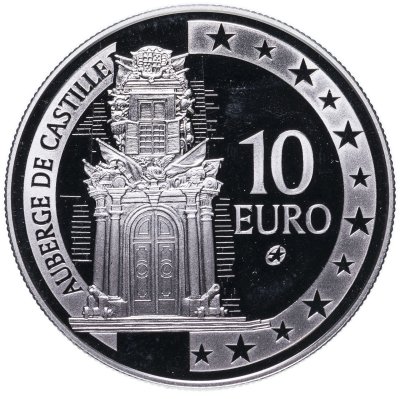 купить Мальта 10 евро 2008 "Архитектура. Кастильское подворье"