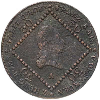 купить Австрия 30 крейцеров 1807 A