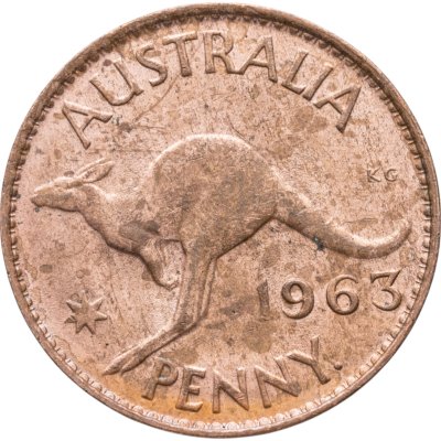 купить Австралия 1 пенни (penny) 1963
