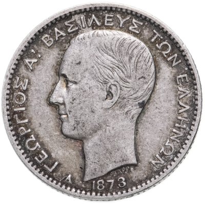 купить Греция 1 драхма (drachma) 1873