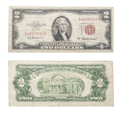 купить США 2 доллара 1963А года (Pick 382а)