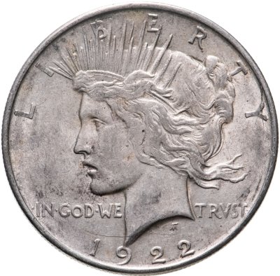 купить США 1 доллар (dollar) 1922 Peace Dollar (Мирный доллар)