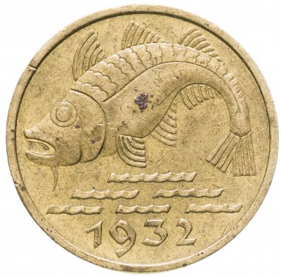 купить Германия, Данциг 10 пфеннигов (pfennig) 1932