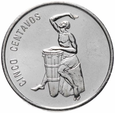 купить Доминикана 5 сентаво (centavos) 1989