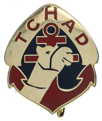 купить Знак нагрудный полковой Франция "Маршевый полк Чада"