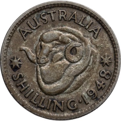 купить Австралия 1 шиллинг (shilling) 1948