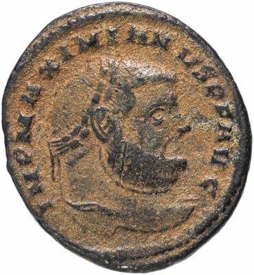 купить Римская империя, Максимиан Геркулий, 286–305 годы, нуммий.