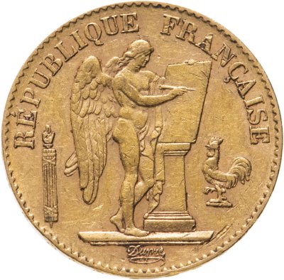 купить Франция 20 франков (francs) 1894