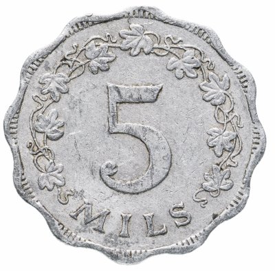 купить Мальта 5 милс 1972