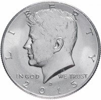купить США 1/2 доллара (50 центов) 2015 D "Кеннеди"