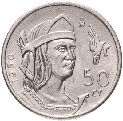 купить Мексика 50 сентаво (centavos) 1950