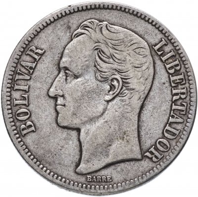 купить Венесуэла 5 боливаров 1902-1936, случайный год