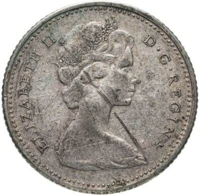 купить Канада 10 центов (cents) 1965