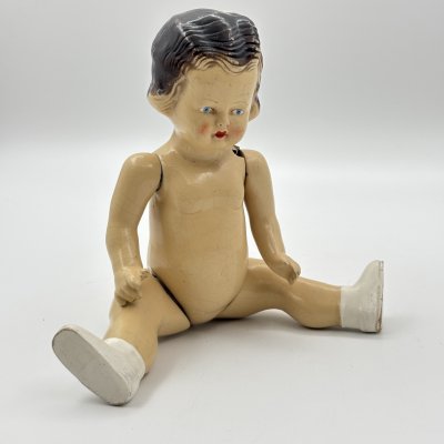 купить Кукла "Пупс", Ziegelwerke Steinzeug Görzke, керамика, роспись, Германия, 1920-1940 гг.