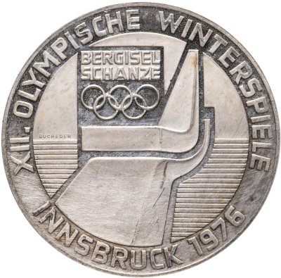 купить Австрия 100 шиллингов (shillings) 1976 "XII зимние Олимпийские Игры, Инсбрук 1976"