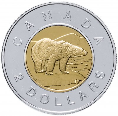 купить Канада 2 доллара (dollars) 2001