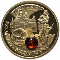 Купить Ниуэ 5 долларов 2009 "Янтарный путь - Вроцлав"