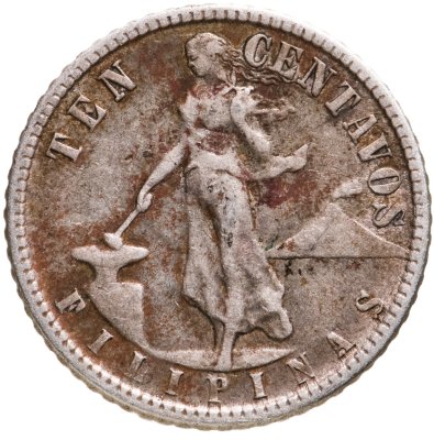 купить Филиппины 10 сентаво (centavos) 1944