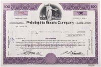 купить Акция США Philadelphia Electric Company , 1974 г.