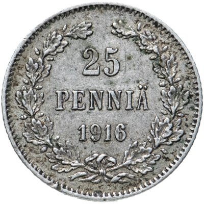 купить 25 пенни (pennia) 1916 S