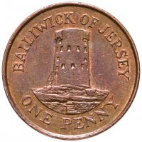 купить Джерси 1 пенни (penny) 1998-2017, случайная дата