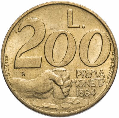 купить Сан-Марино 200 лир 1991 "Чеканка монет"
