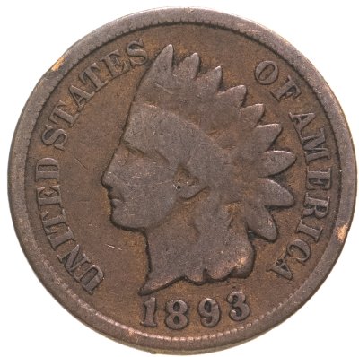 купить США 1 цент 1893 "Indian Head Cent"